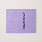 Lila begrenzte Ausgabe Puzzle (Horizontal)