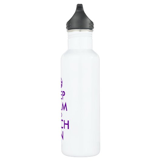 Lila Behalten Ruhe und Schulung Trinkflasche (Rechts)