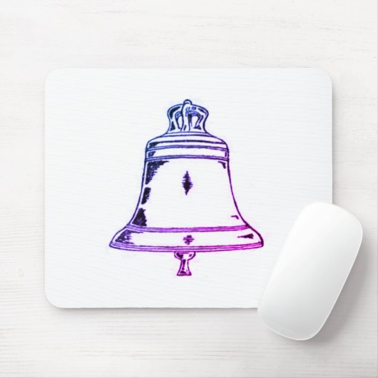 Lila Bell Mouse Mat Mousepad (Mit Mouse)