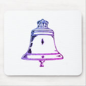 Lila Bell Mouse Mat Mousepad (Vorne)