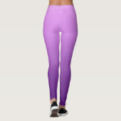 Lila benutzerdefinierte Leggings (Rückseite)