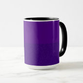 Lila, benutzerdefinierte Tasse mit oberster Matte (VorderseiteRechts)