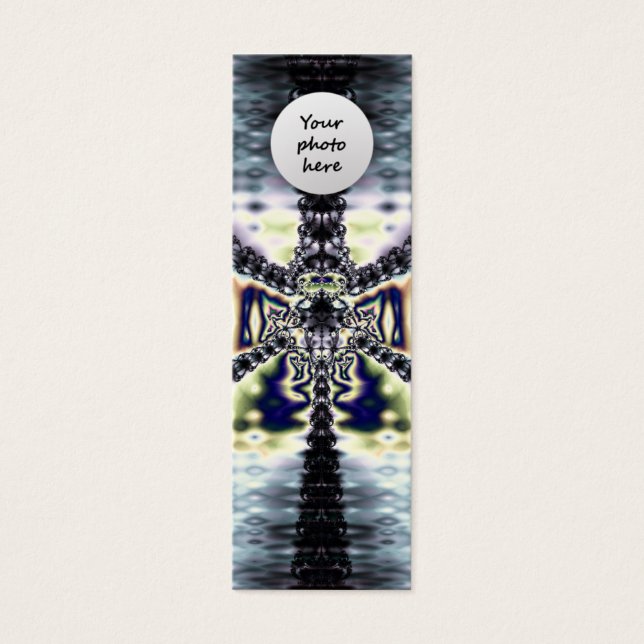 Lila benutzerdefiniertes Lesezeichen (Vorderseite)