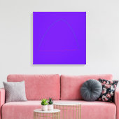 Lila Berg Leinwanddruck (Insitu (Wohnzimmer))