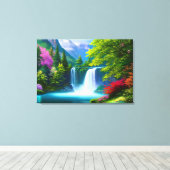 Lila Berge, lebhafte Landschaft Leinwand (Insitu (Holzboden))