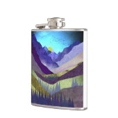 Lila Berge Majestät Flachmann (Links)