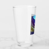 Lila Berge Majestät Glas (Rechts)