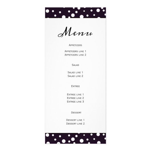 Lila Berge, Nadelbäume Hochzeitskarte Werbekarte (Hinten)