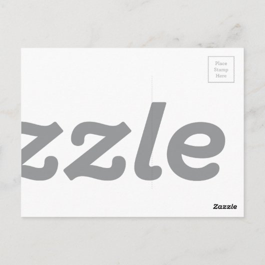 Lila Berge Postkarte (Rückseite)