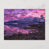 Lila Berge Postkarte (Vorderseite)