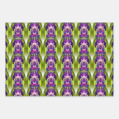 Lila Berries Abstraktes Naturelemuster Geschenkpapier Set (Vorderseite 3)