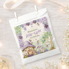 Lila Berry Flutter & Twirl Fairy 3. Geburtstag Geschenktütchen