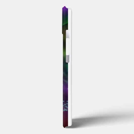 Lila bessere Fliege Case-Mate iPhone Hülle (Rückseite / Links)