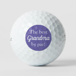 Lila Beste Oma par Mutter-Day Golf Balls Golfball