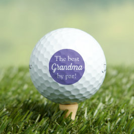 Lila Beste Oma par Mutter-Day Golf Balls Golfball