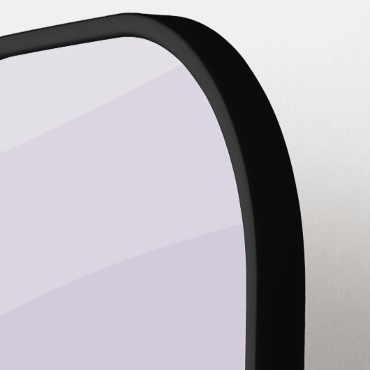 Lila Beste Opa Monogrammiert Pickleball Schläger (Linke Seite)