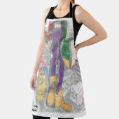 lila Bewusstsein für "May Street" Schürze (InSitu)