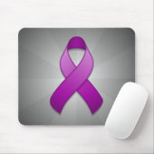 Lila Bewusstseins-Band Mousepad (Mit Mouse)