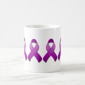 Lila Bewusstseins-Band-Tasse Kaffeetasse (Mittel)