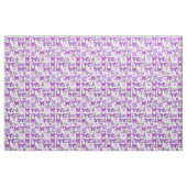 Lila Bewusstseinsschmetterlinge Stoff (Fat Quarter (45,7 x 55,9 cm))