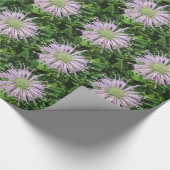 Lila Bienenpalme Geschenkpapier (Ecke)