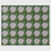 Lila Bienenpalme Geschenkpapier (Flach)