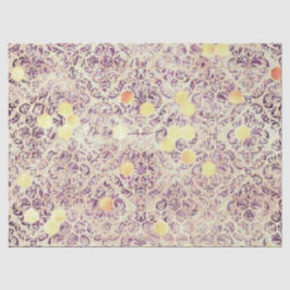 Lila Bienenreihen - Design 15 Seidenpapier