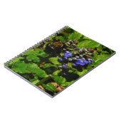 Lila Bienenvölker und Hummel Notizblock (Linke Seite)