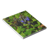 Lila Bienenvölker und Hummel Notizblock (angewinkelt)