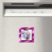 Lila Bilderrahmenmagnet Magnet (In Situ (Geschirrspüler))