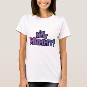 Lila bin ich ein neuer Mama-Shirts und Geschenke T-Shirt