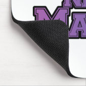 Lila bin ich ein New Mama Tshirts und Geschenke Mousepad (Ecke)