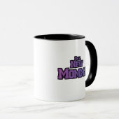 Lila bin ich ein New Momma Tshirts und Geschenke Tasse (VorderseiteRechts)
