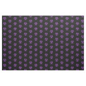 Lila Biogefährdung-Symbol Stoff (Fat Quarter (45,7 x 55,9 cm))