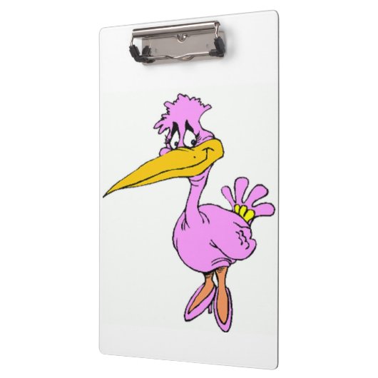 LILA BIRD KLEMMBRETT (Links)