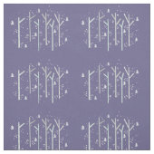 Lila Birkenbäume Stoff (Muster)