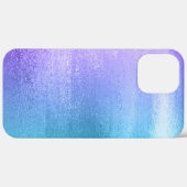 Lila bis aquamariner ombre glänzender Hintergrund Case-Mate iPhone Hülle (Rückseite / Rechts)