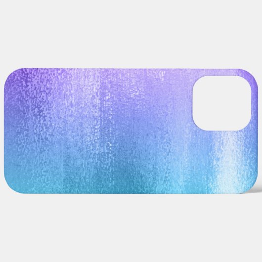 Lila bis aquamariner ombre glänzender Hintergrund Case-Mate iPhone Hülle (Rückseite / Rechts)