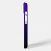 Lila bis schwarz Case-Mate iPhone hülle (Rückseite / Links)