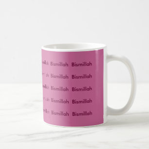 Lila Bismillah Tasse