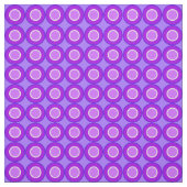 Lila, bittere Donuts mit Lavendel Stoff (Muster)