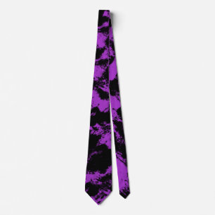 Lila Black Neck Tie Krawatte