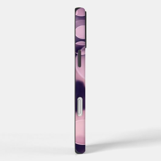 Lila Blasen Case-Mate iPhone Hülle (Rückseite / Rechts)