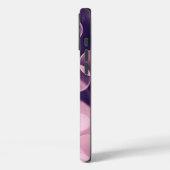 Lila Blasen Case-Mate iPhone Hülle (Rückseite / Links)