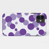 Lila Blasen Fall Confetti iPhone 5s Case-Mate iPhone Hülle (Rückseite (Horizontal))