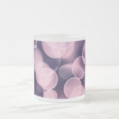 Lila Blasen Mattglastasse (Mittel)