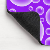Lila Blasen Mousepad (Ecke)