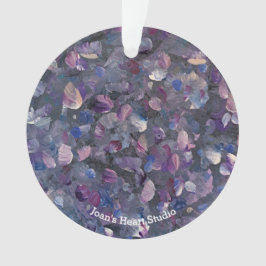 Lila-Blasen-Schmuck Ornament