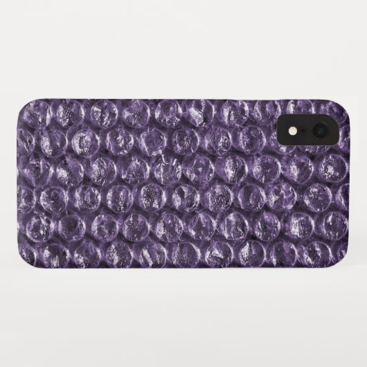 lila Blasenverpackung Case-Mate iPhone Hülle (Rückseite (Horizontal))