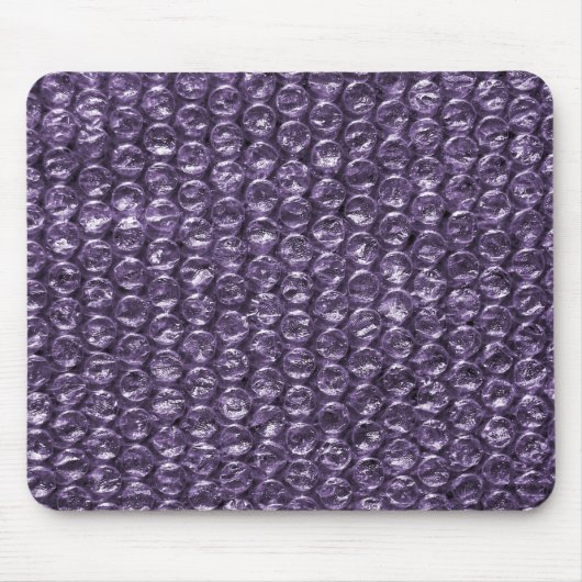 lila Blasenverpackung Mousepad (Vorne)